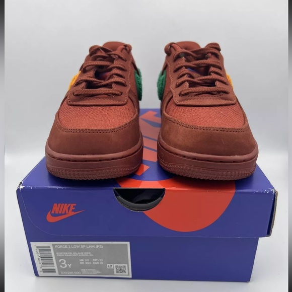 Nike Air Force 1 Low La Familia 2022 - DX9285-600 - Size 3Y New In Box - Picture 1 of 14